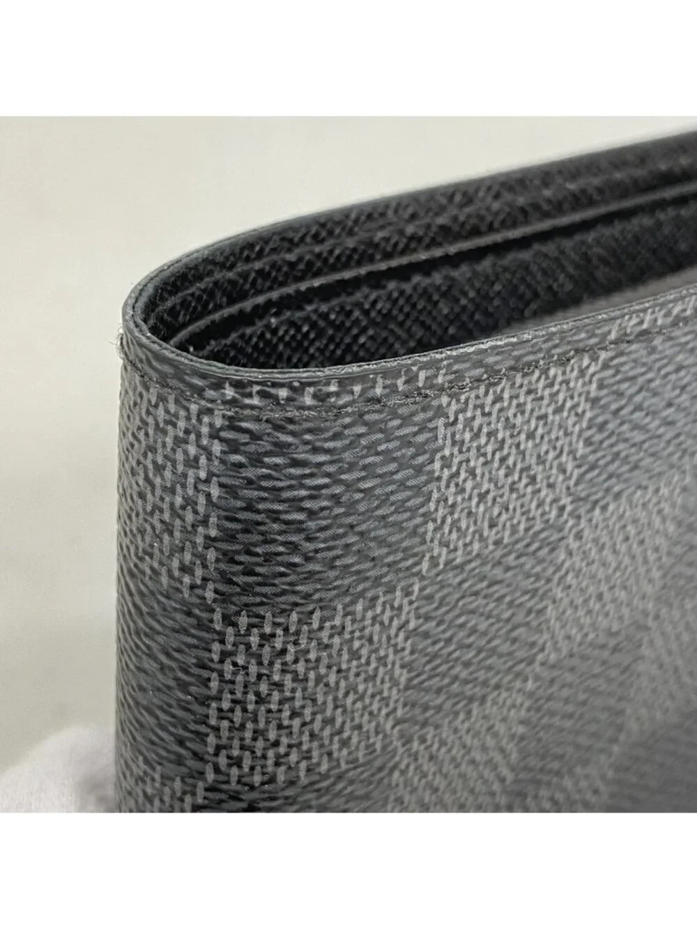 Louis Vuitton Wallet Damier Graphite Portefeuille Marco Black Gray